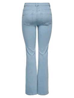 ONLWAUW Hög midja Utsvängd passform Jeans