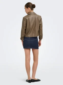 ONLWAUW Jeanskjol Minikjol