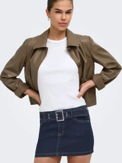 ONLWAUW Jeanskjol Minikjol