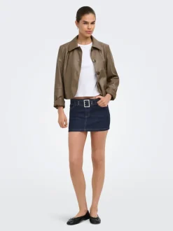 ONLWAUW Jeanskjol Minikjol