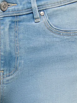 ONLWAUW Medelhög midja Normal passform Denimshorts
