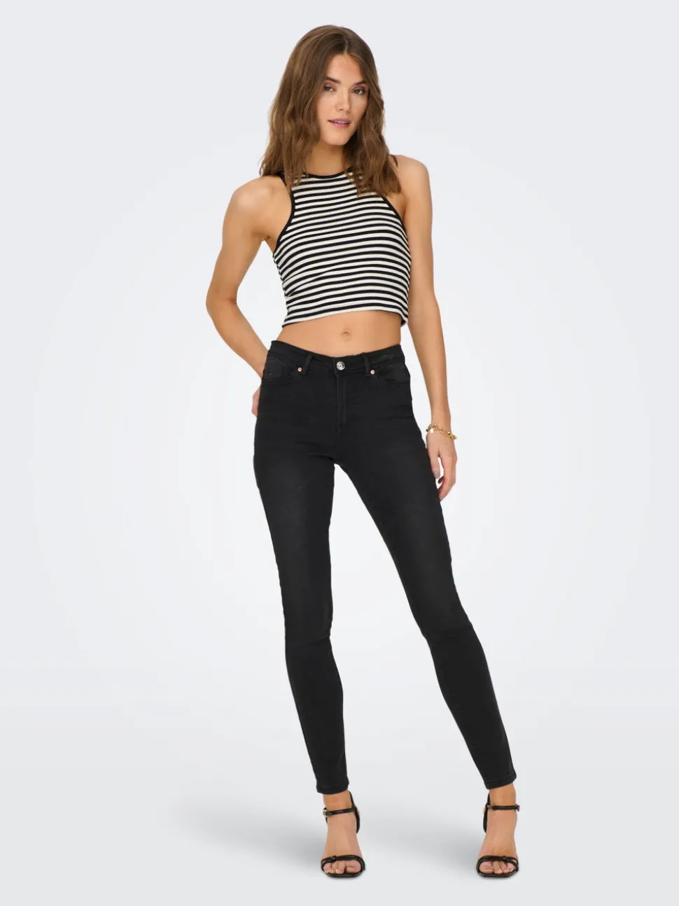 ONLWAUW Medelhög midja Skinny Fit Jeans