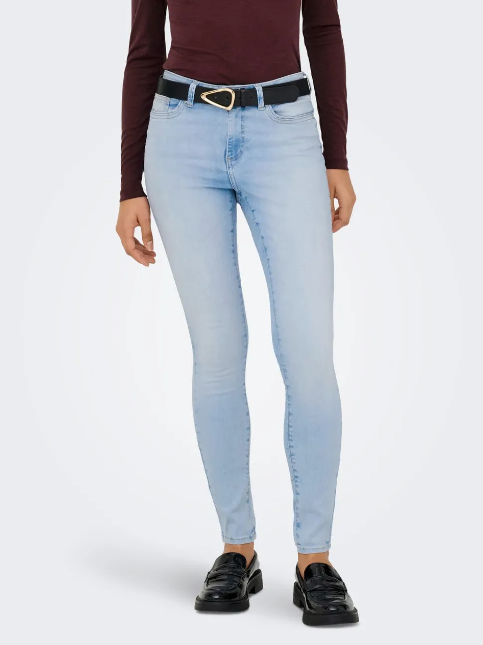 ONLWAUW Medelhög midja Skinny Fit Jeans