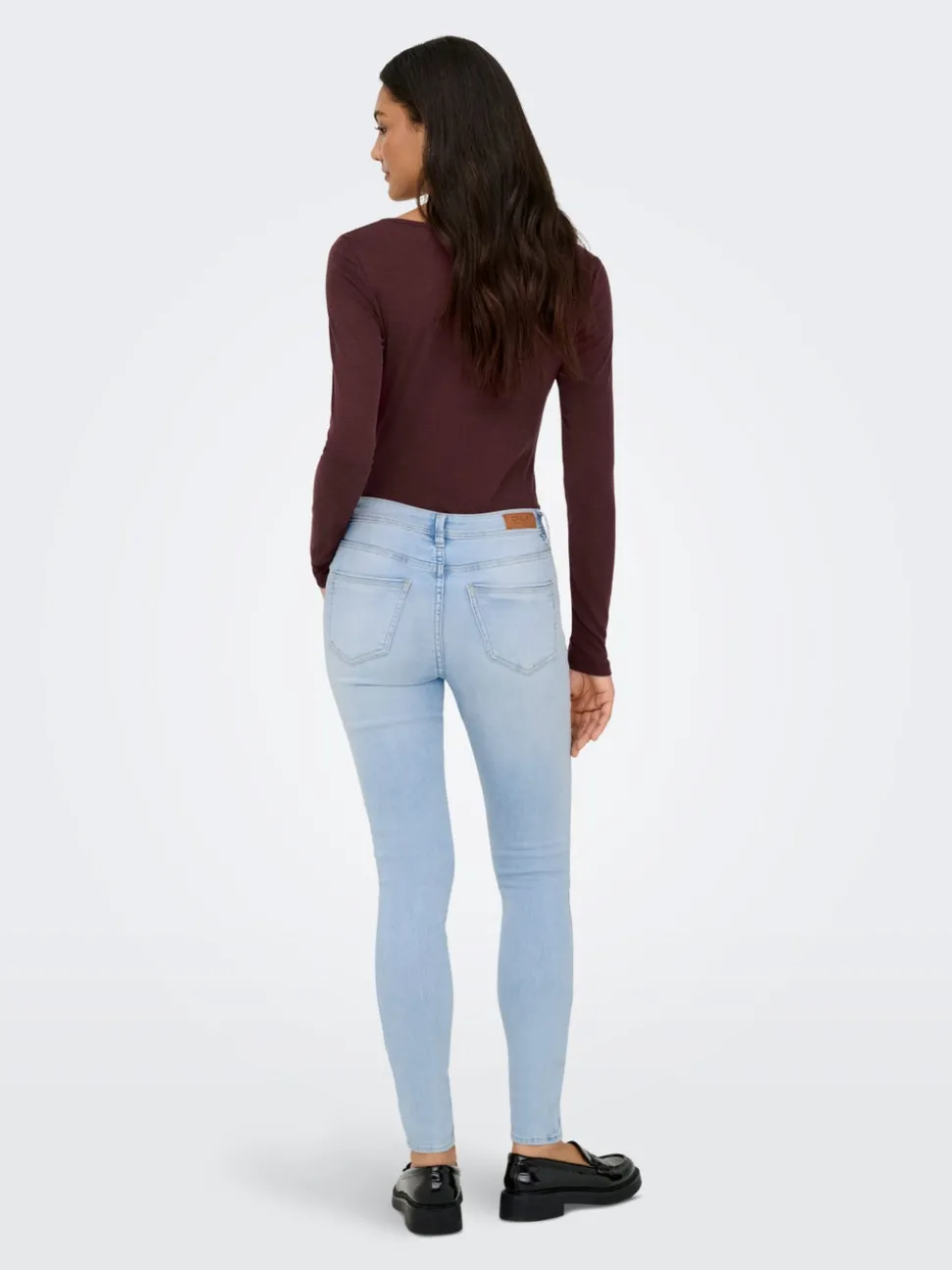 ONLWAUW Medelhög midja Skinny Fit Jeans