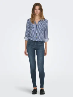 ONLWAUW Medelhög midja Skinny Fit Jeans