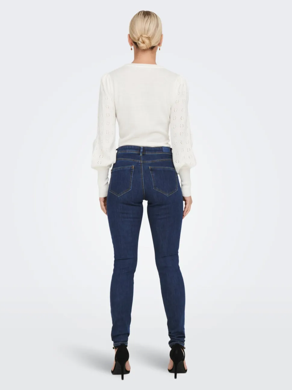 ONLWAUW Medelhög midja Skinny Fit Jeans