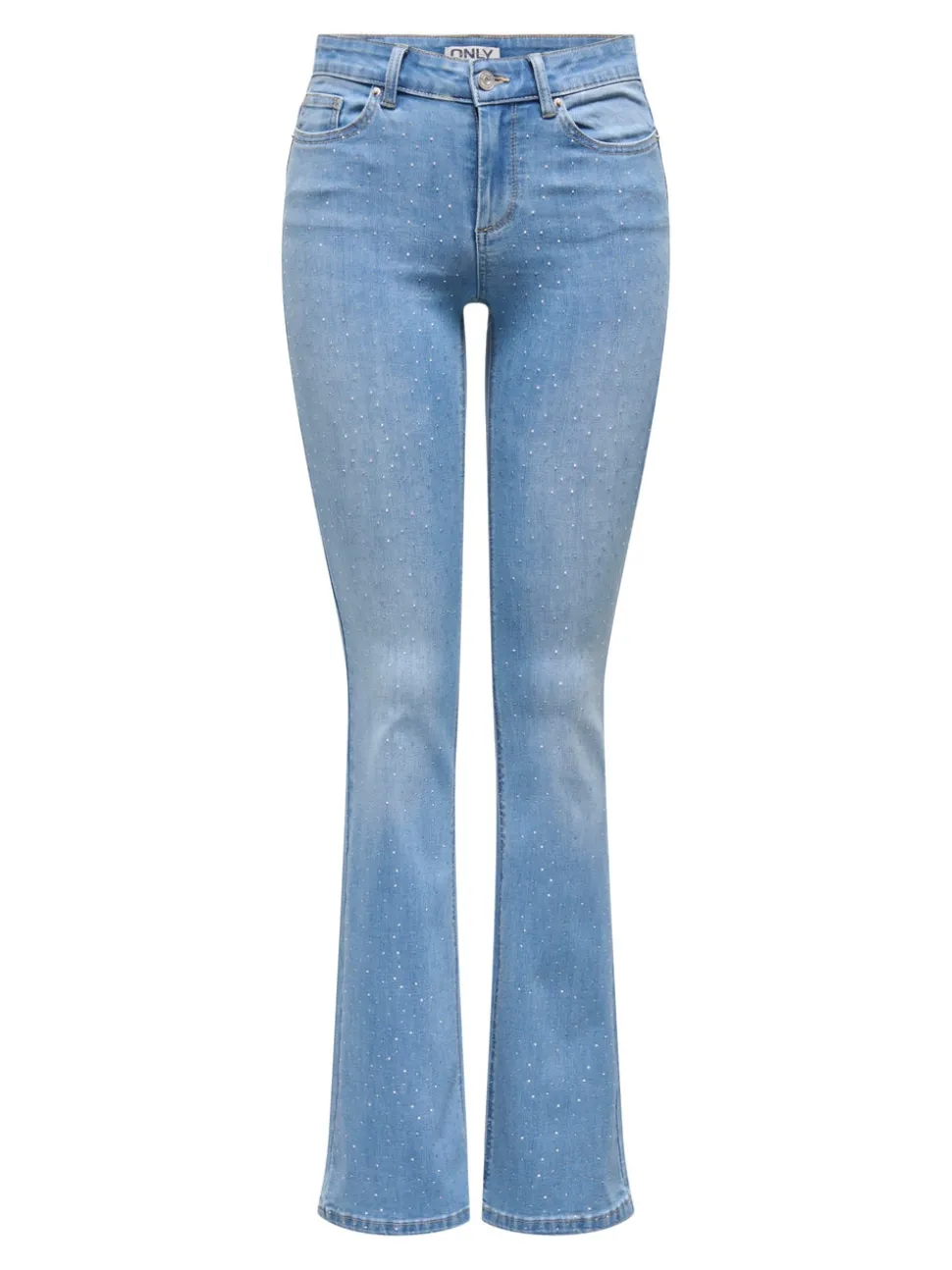 ONLWAUW Medelhög midja Utsvängd passform Jeans