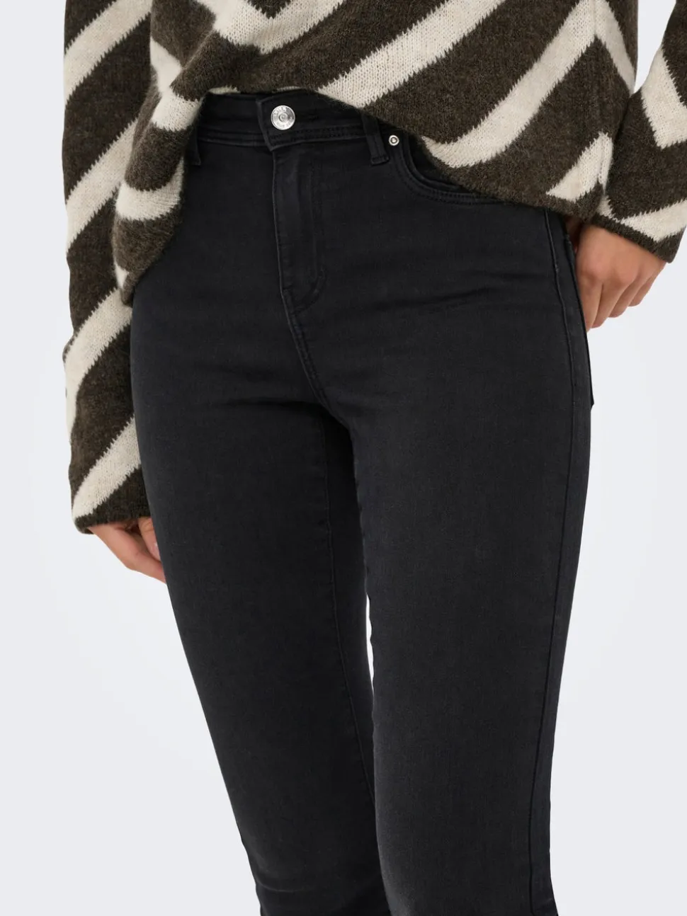 ONLWOW Medelhög midja Skinny Fit Ankellängd Jeans