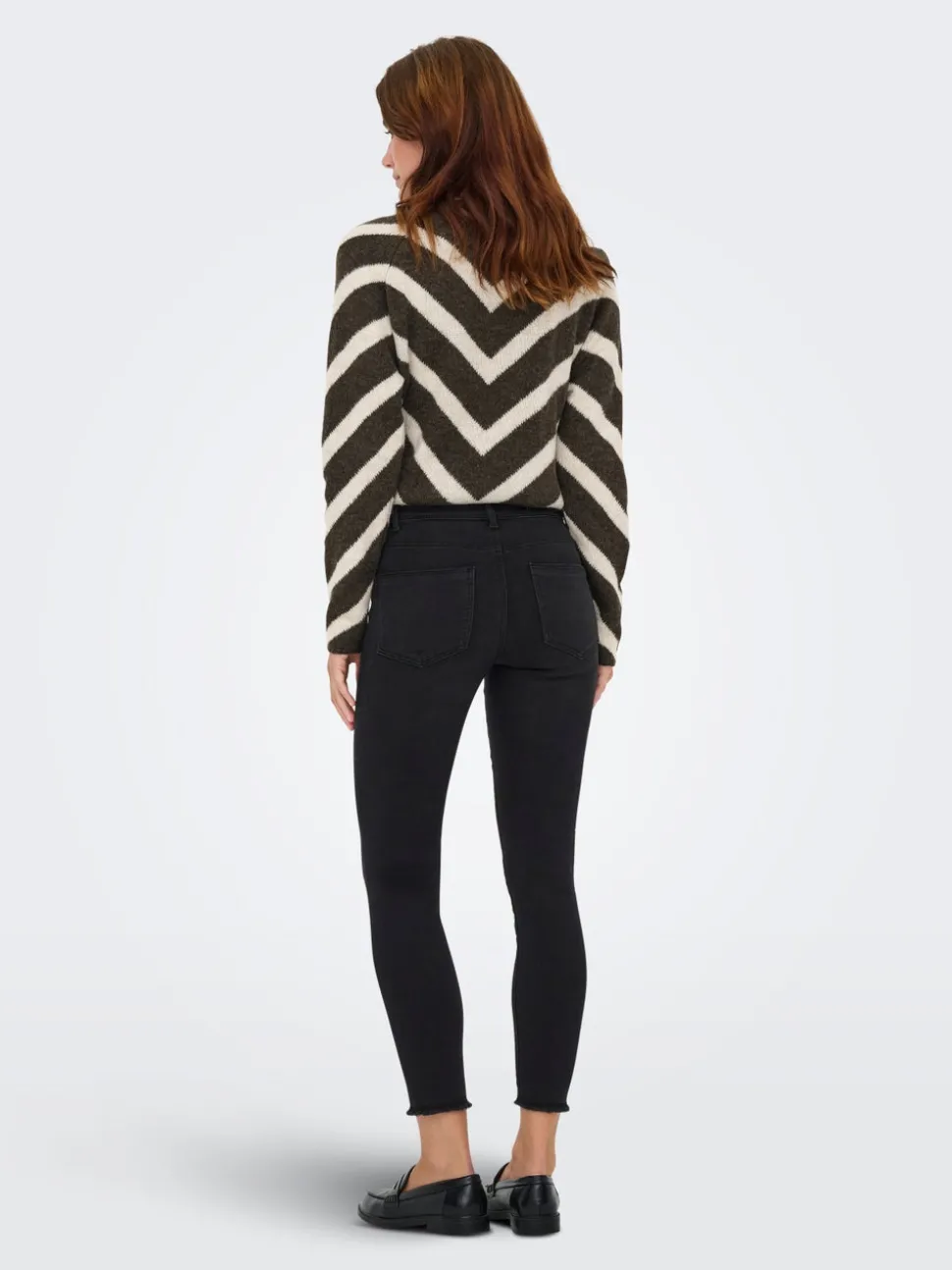 ONLWOW Medelhög midja Skinny Fit Ankellängd Jeans