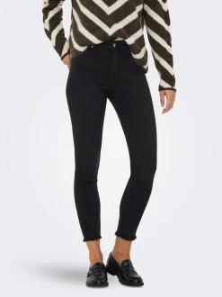 ONLWOW Medelhög midja Skinny Fit Ankellängd Jeans