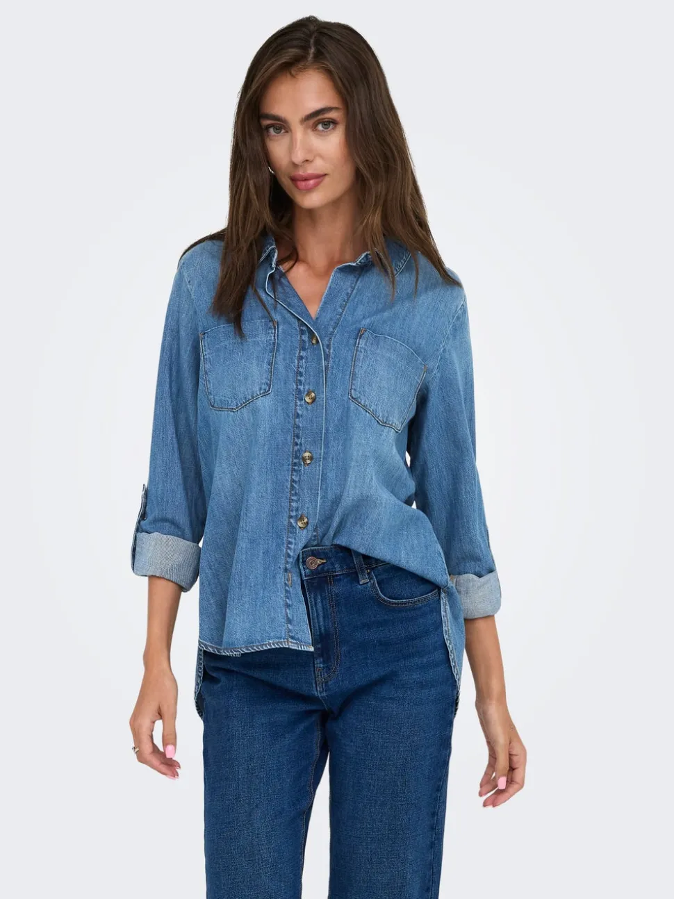 ONLYASMIN Denimskjorta