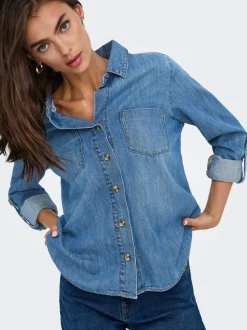 ONLYASMIN Denimskjorta