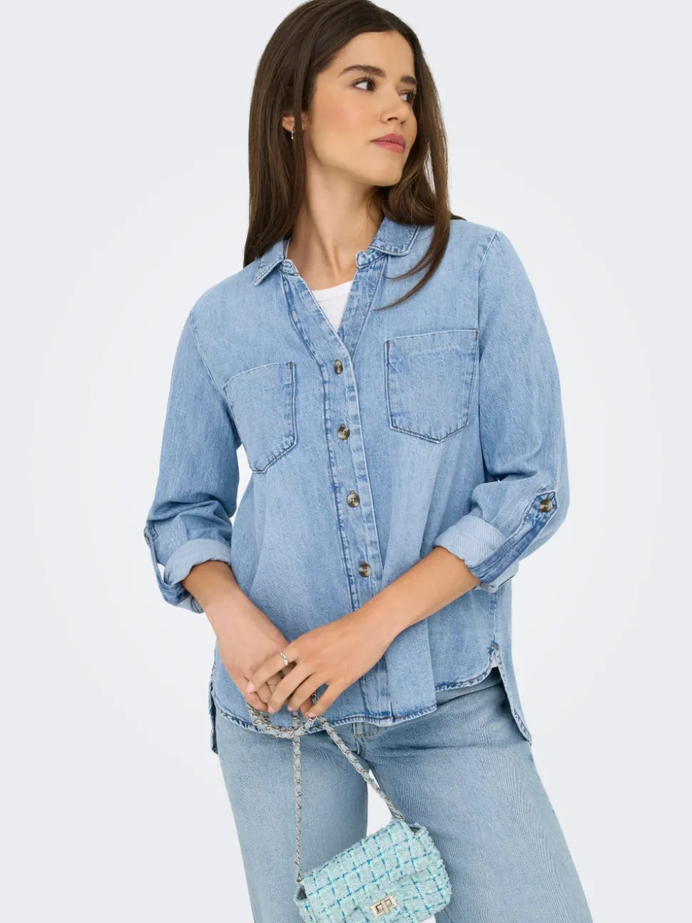ONLYASMIN Denimskjorta
