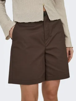 ONLZORA Medelhög midja Lös passform Bermudashorts