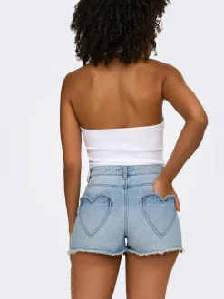 ONLZUMA Medelhög midja Normal passform Shorts