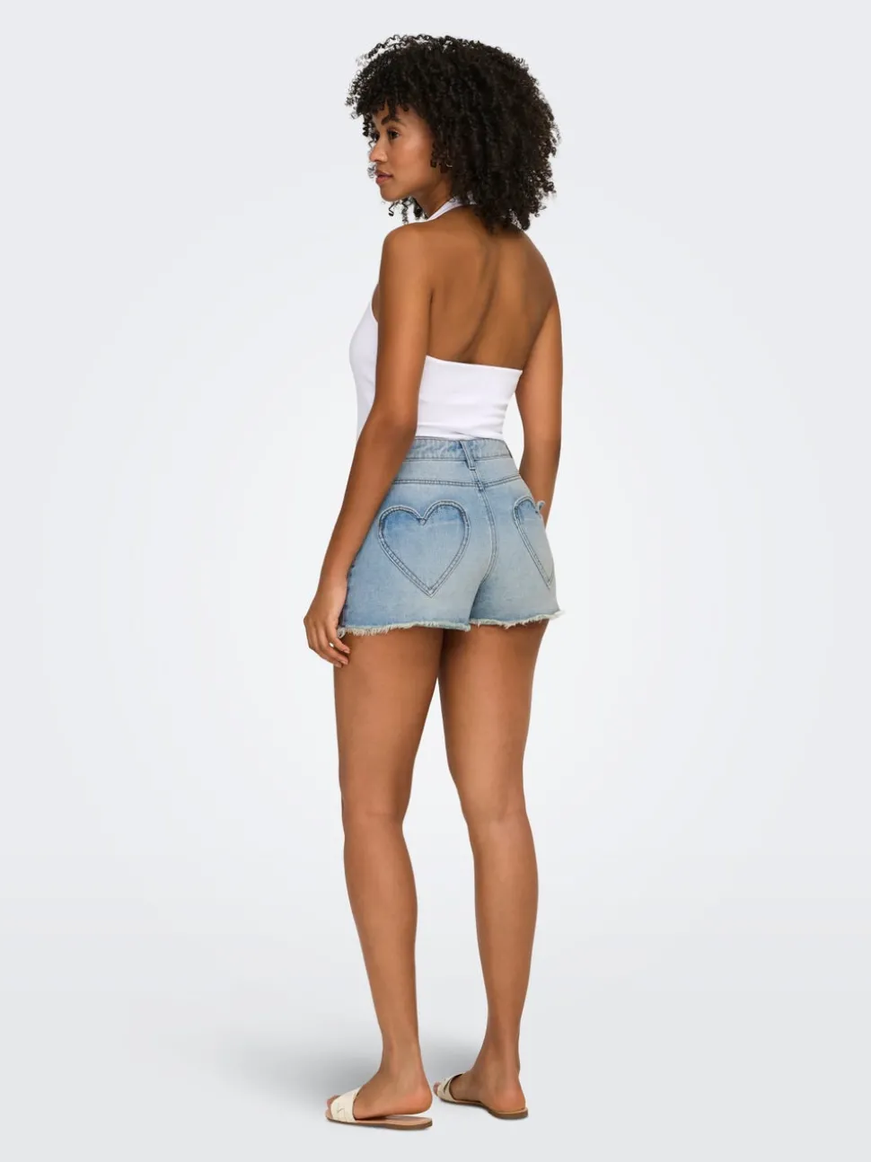 ONLZUMA Medelhög midja Normal passform Shorts