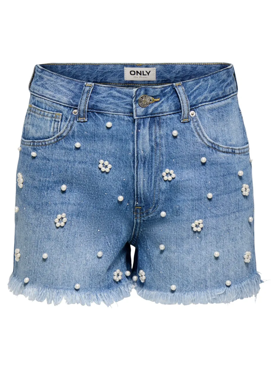 ONLZUMA Medelhög midja Normal passform Denimshorts