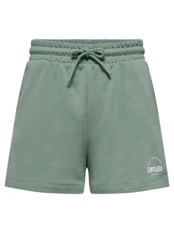 ONPCAVA Hög midja Lös passform Sweatshorts