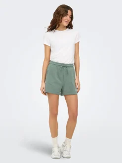 ONPCAVA Hög midja Lös passform Sweatshorts