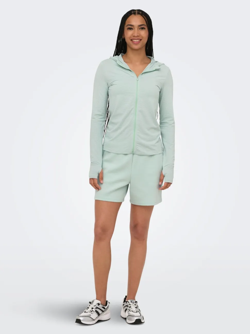 ONPLOUNGE Hög midja Lös passform Sweatshorts