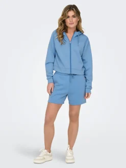 ONPLOUNGE Hög midja Lös passform Sweatshorts