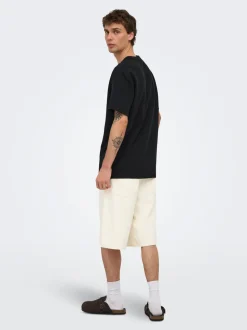 ONSCARL Medelhög midja Balloon Fit Shorts