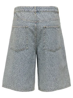 ONSCARL Medelhög midja Balloon Fit Shorts i femficksmodell