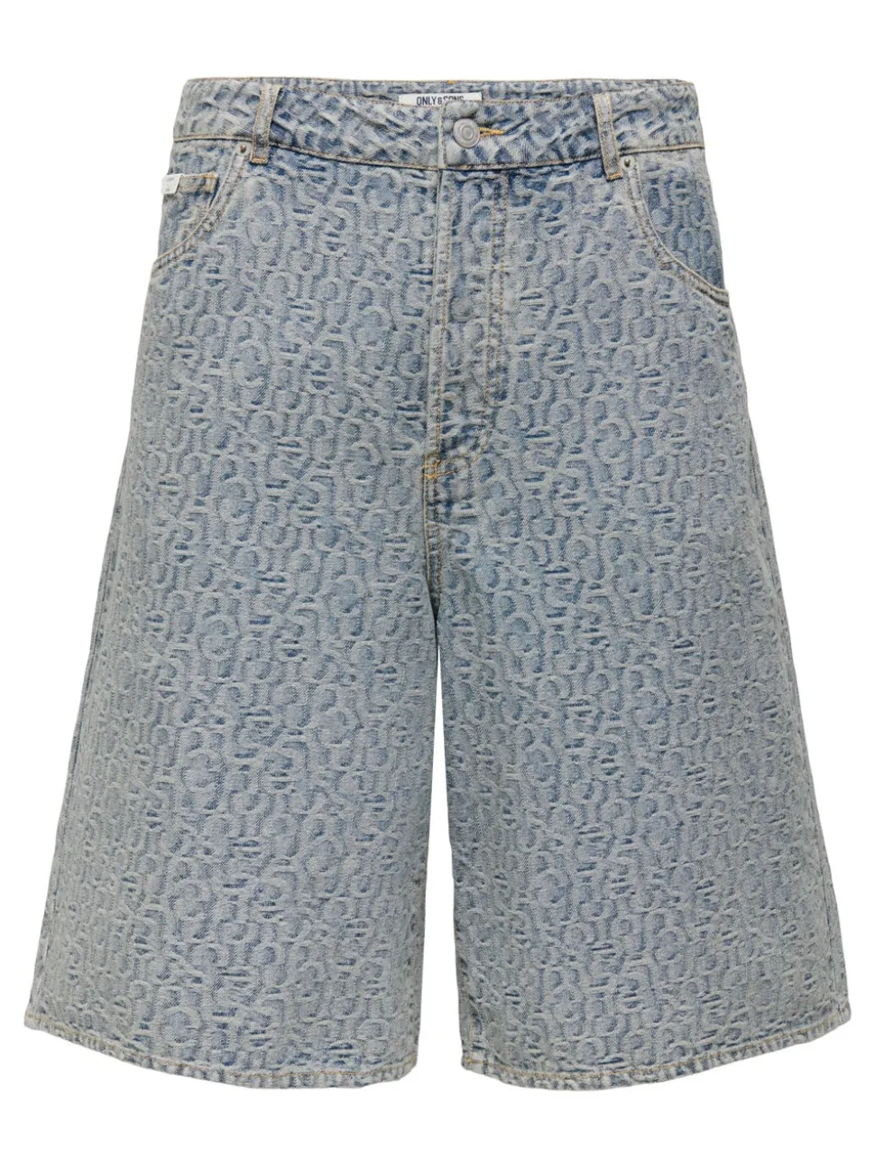 ONSCARL Medelhög midja Balloon Fit Shorts i femficksmodell