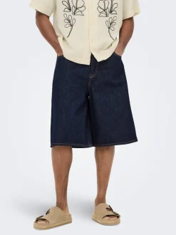 ONSCARL Medelhög midja Balloon Fit Shorts