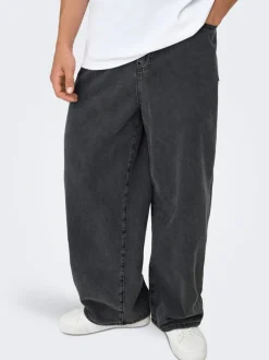 ONSCARL Medelhög midja Balloon Fit Jeans