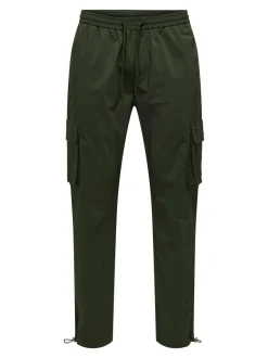 ONSCOMMON Slim Fit Cargobyxor