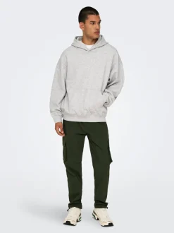 ONSCOMMON Slim Fit Cargobyxor