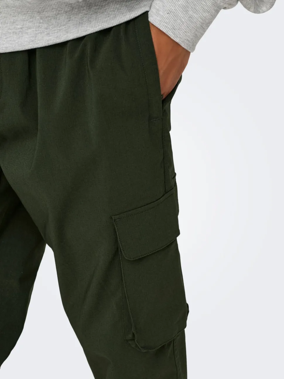 ONSCOMMON Slim Fit Cargobyxor