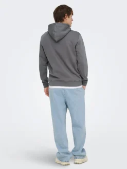ONSDANI Medelhög midja Bred passform - Beskuren Jeans