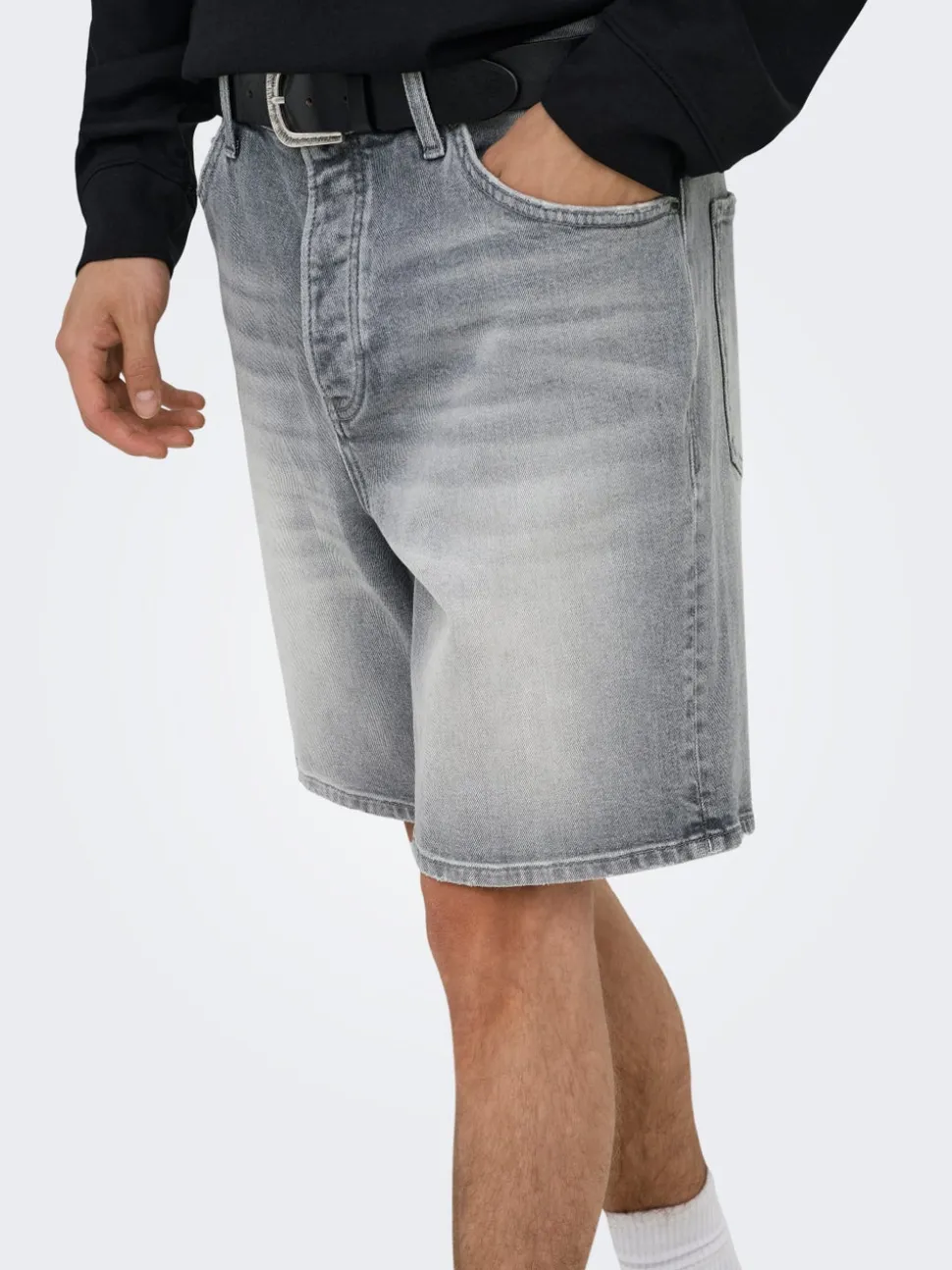 ONSEDGE Medelhög midja Rak passform Shorts