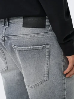 ONSEDGE Medelhög midja Rak passform Shorts