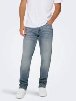 ONSEDGE Medelhög midja Rak passform Jeans