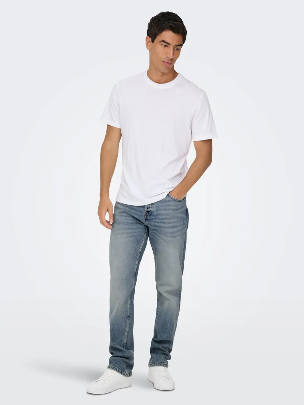 ONSEDGE Medelhög midja Rak passform Jeans