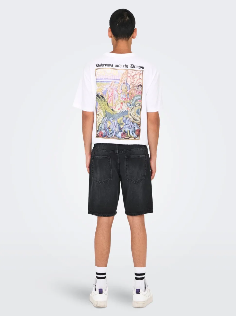 ONSEDGE Medelhög midja Rak passform Shorts