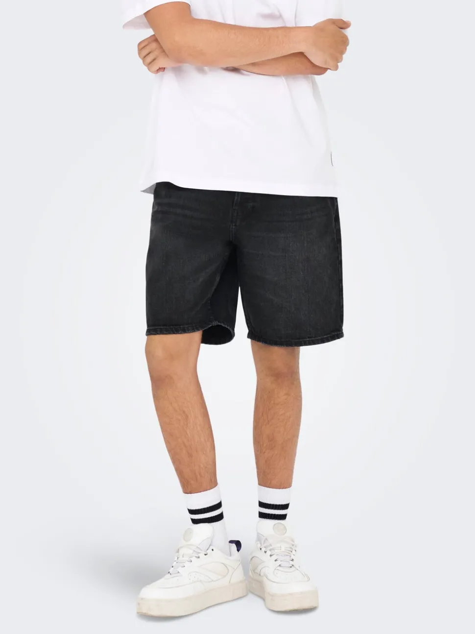 ONSEDGE Medelhög midja Rak passform Shorts