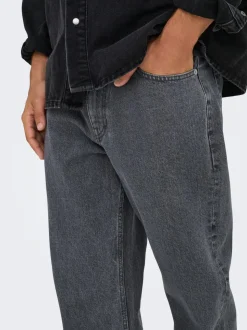ONSEDGE Medelhög midja Rak passform Jeans