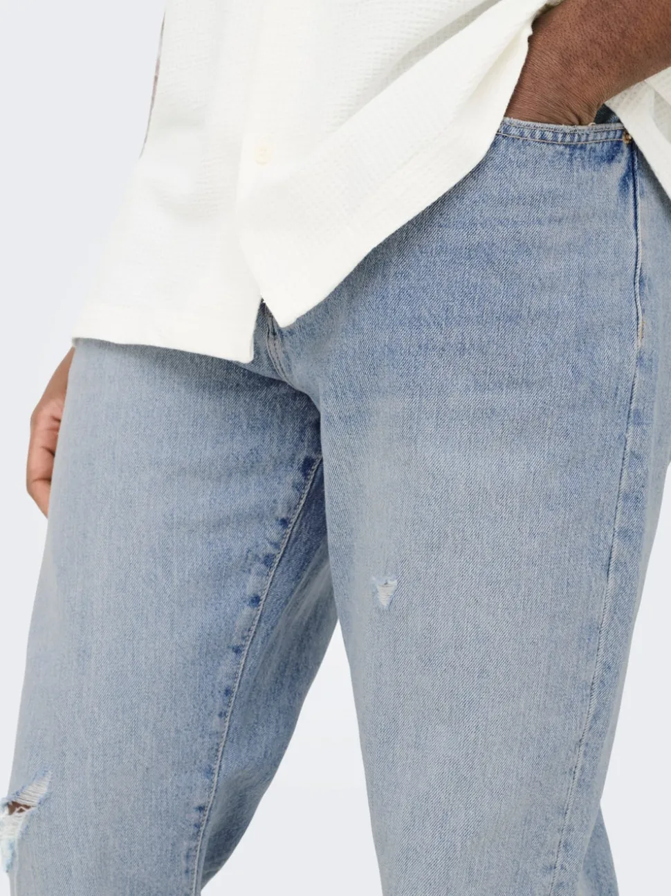 ONSEDGE Medelhög midja Rak passform Jeans