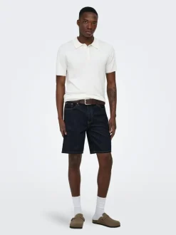 ONSEDGE Medelhög midja Rak passform Shorts