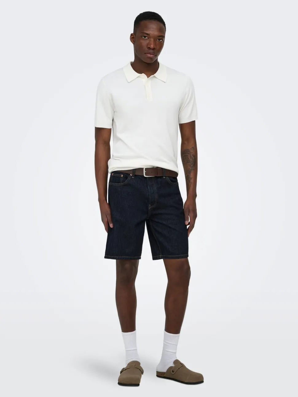 ONSEDGE Medelhög midja Rak passform Shorts