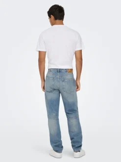 ONSEDGE Medelhög midja Rak passform Jeans