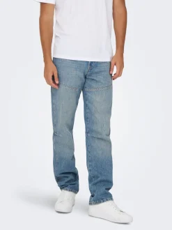 ONSEDGE Medelhög midja Rak passform Jeans