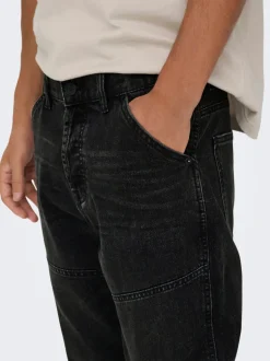 ONSEDGE Medelhög midja Rak passform Jeans