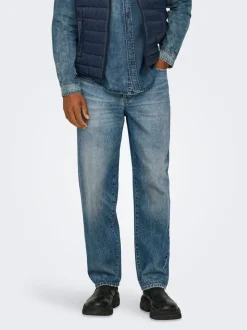 ONSEDGE Medelhög midja Rak passform Jeans