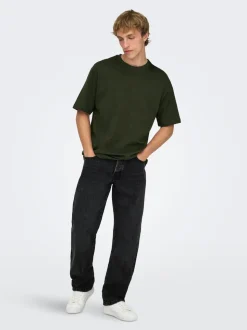 ONSEDGE Medelhög midja Rak passform Jeans