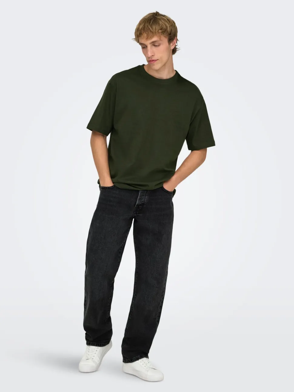ONSEDGE Medelhög midja Rak passform Jeans